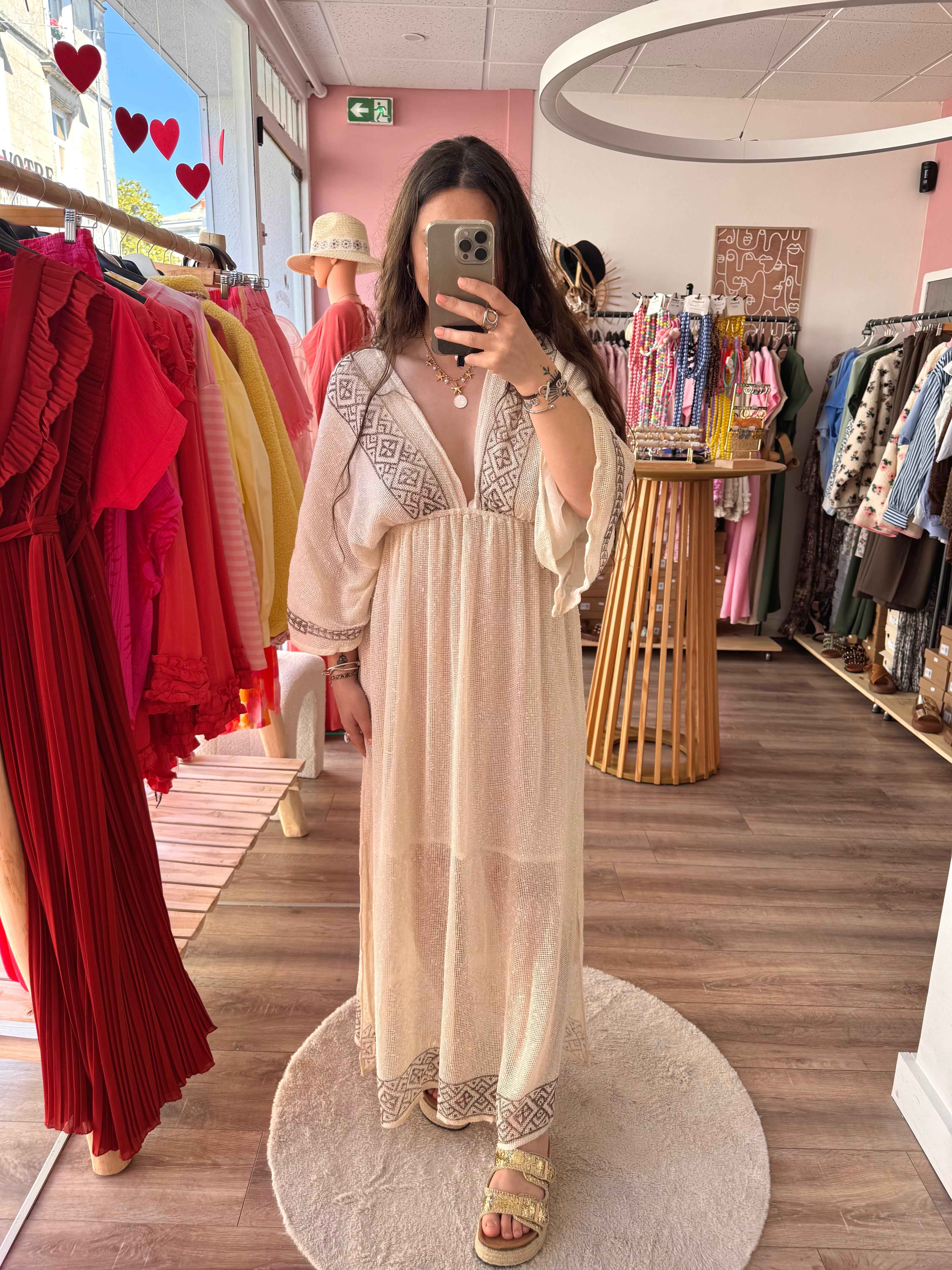ROBE PLAGE BOHÈME
