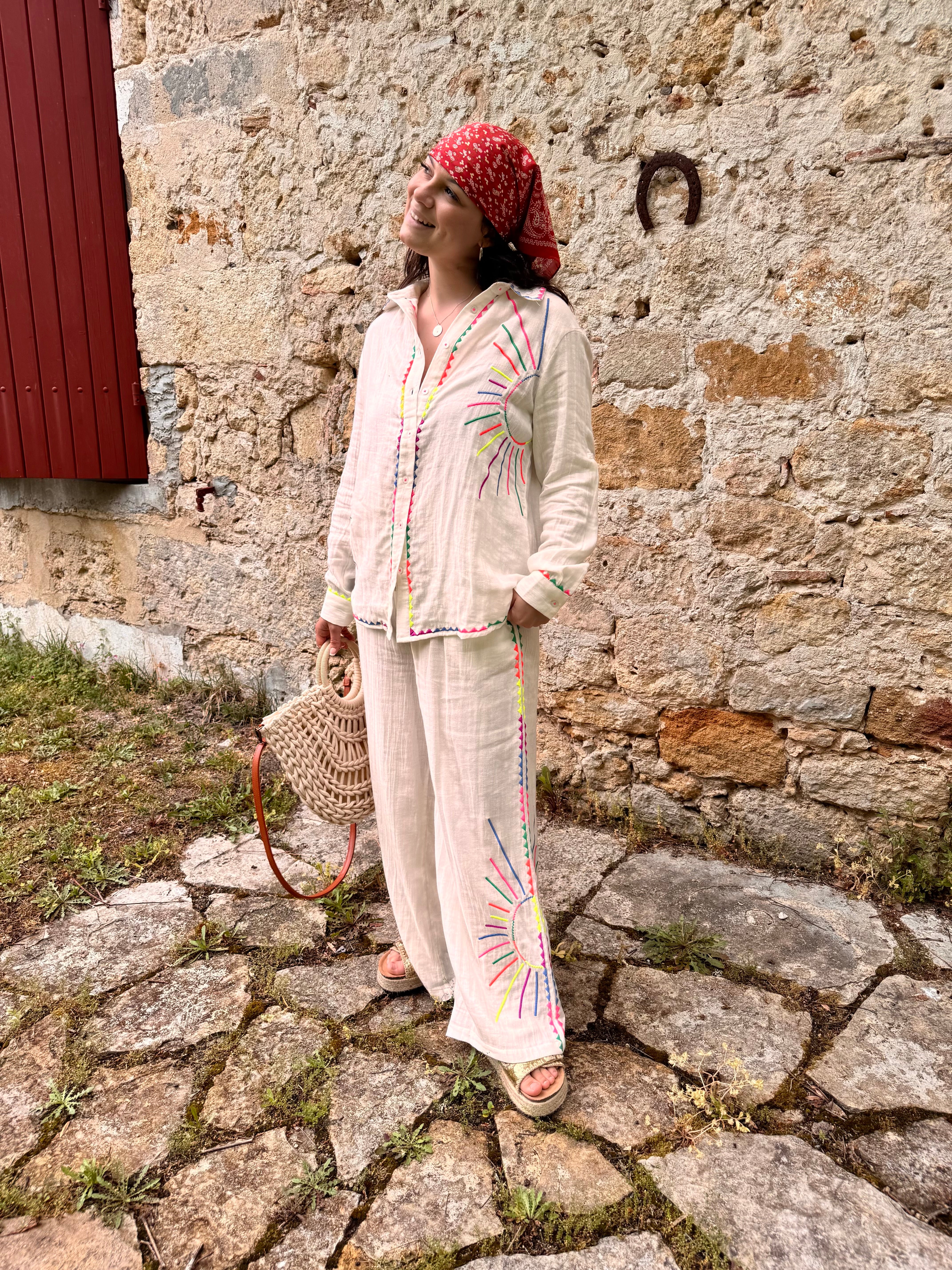 ENSEMBLE SOLEIL MULTICOLORE