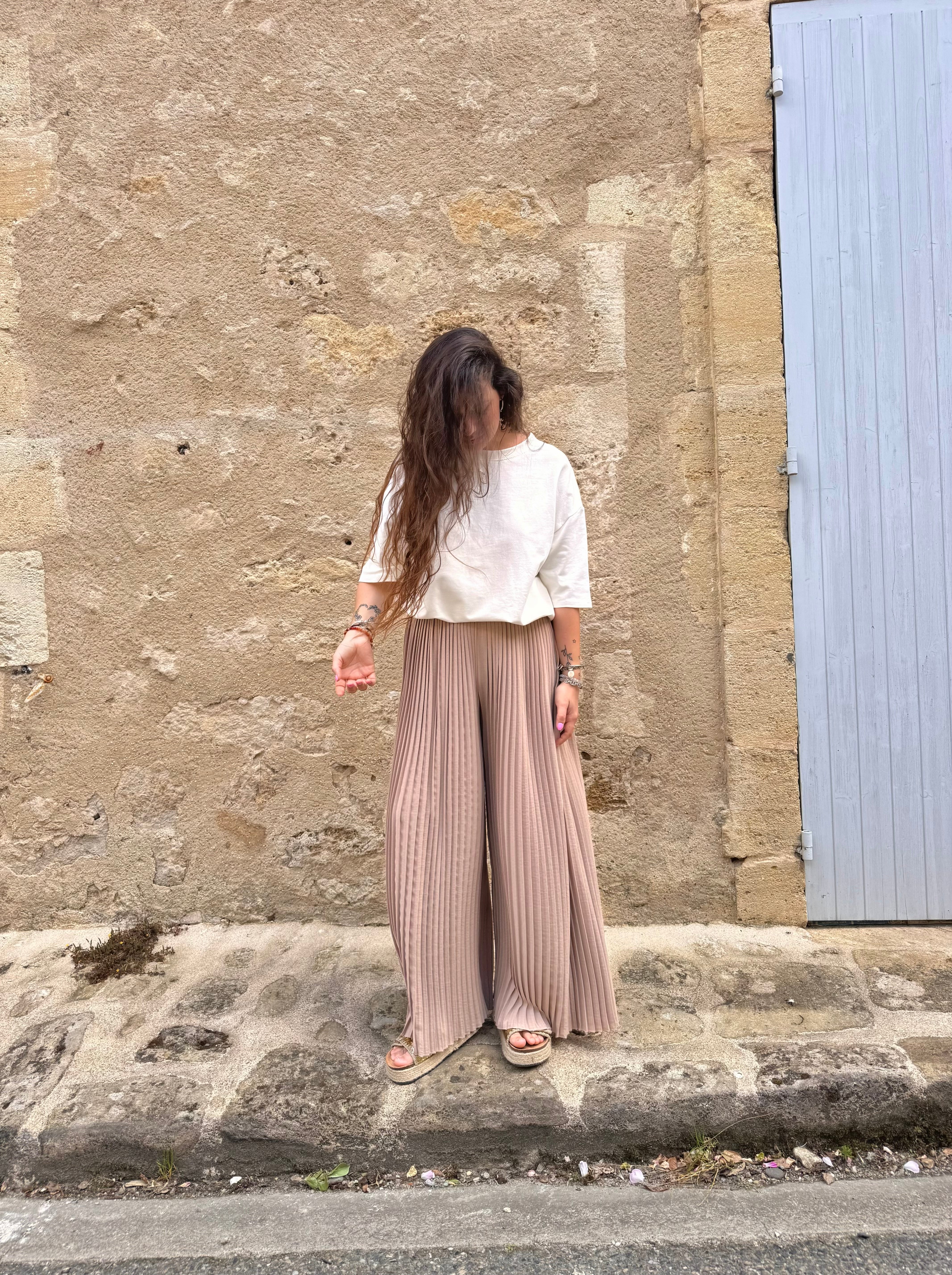 PANTALON VICTOIRE BEIGE