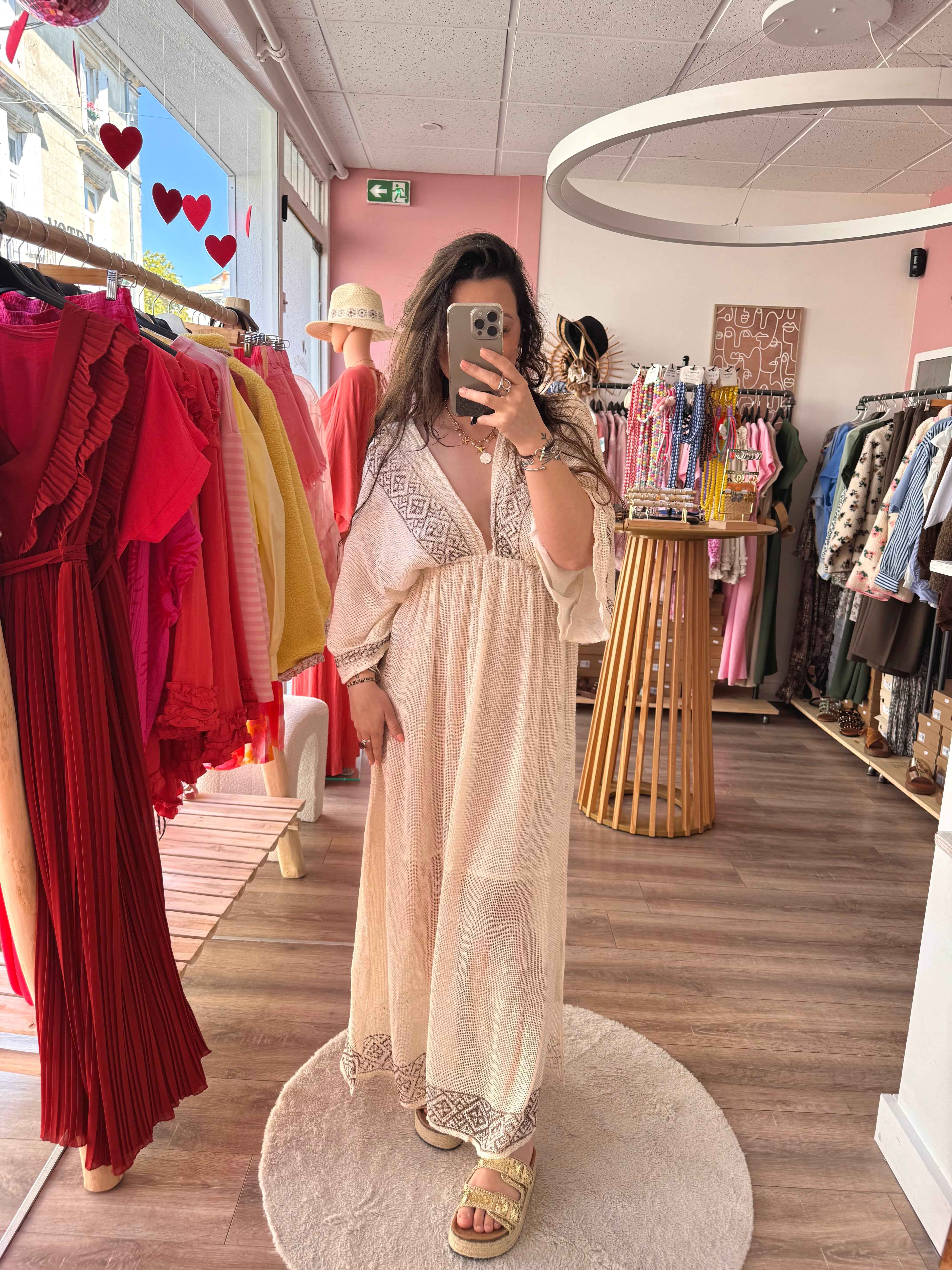 ROBE PLAGE BOHÈME