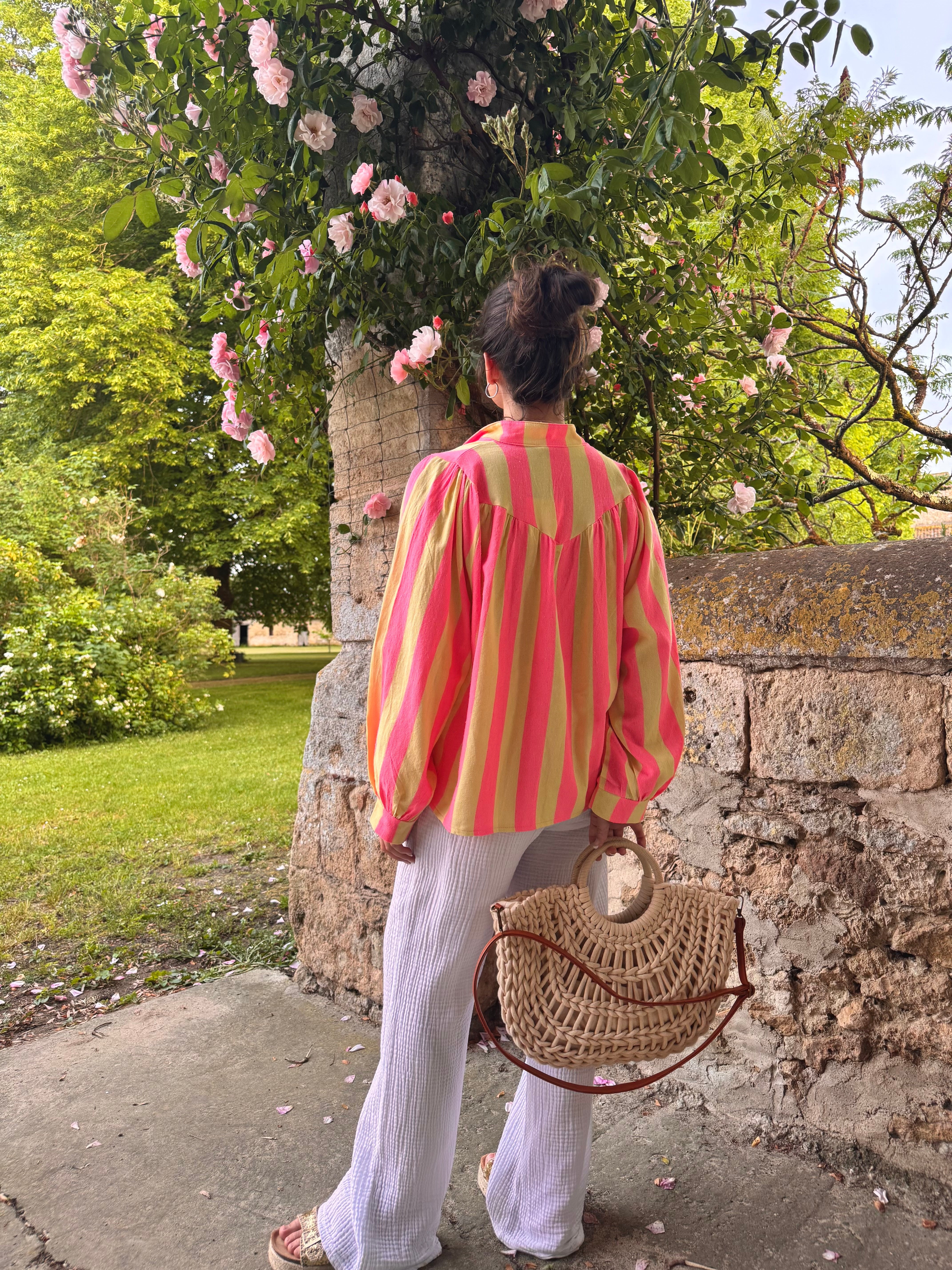 BLOUSE PROVENCE JAUNE