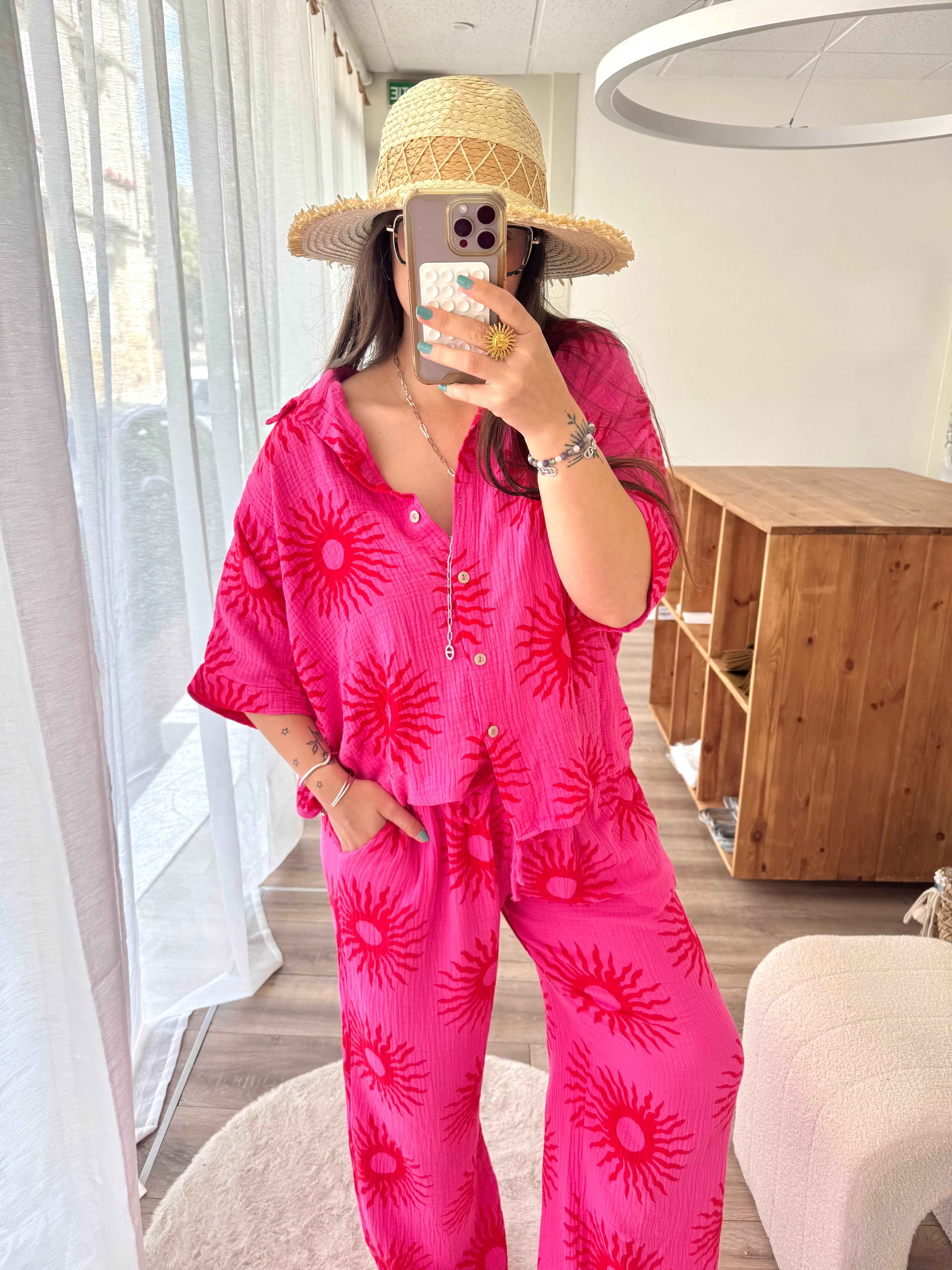 ENSEMBLE SOLEIL FUSHIA