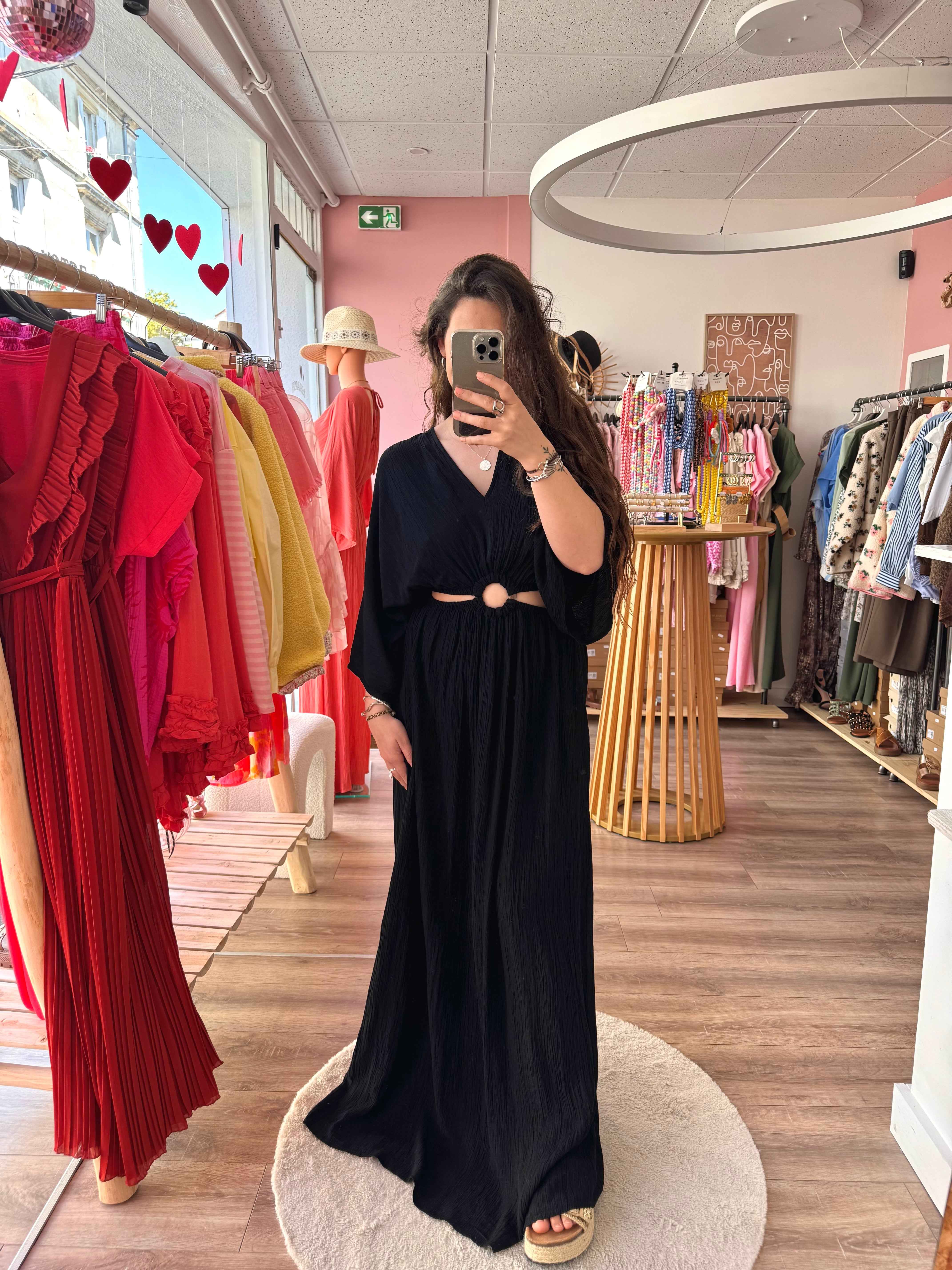 ROBE LONGUE NOIRE