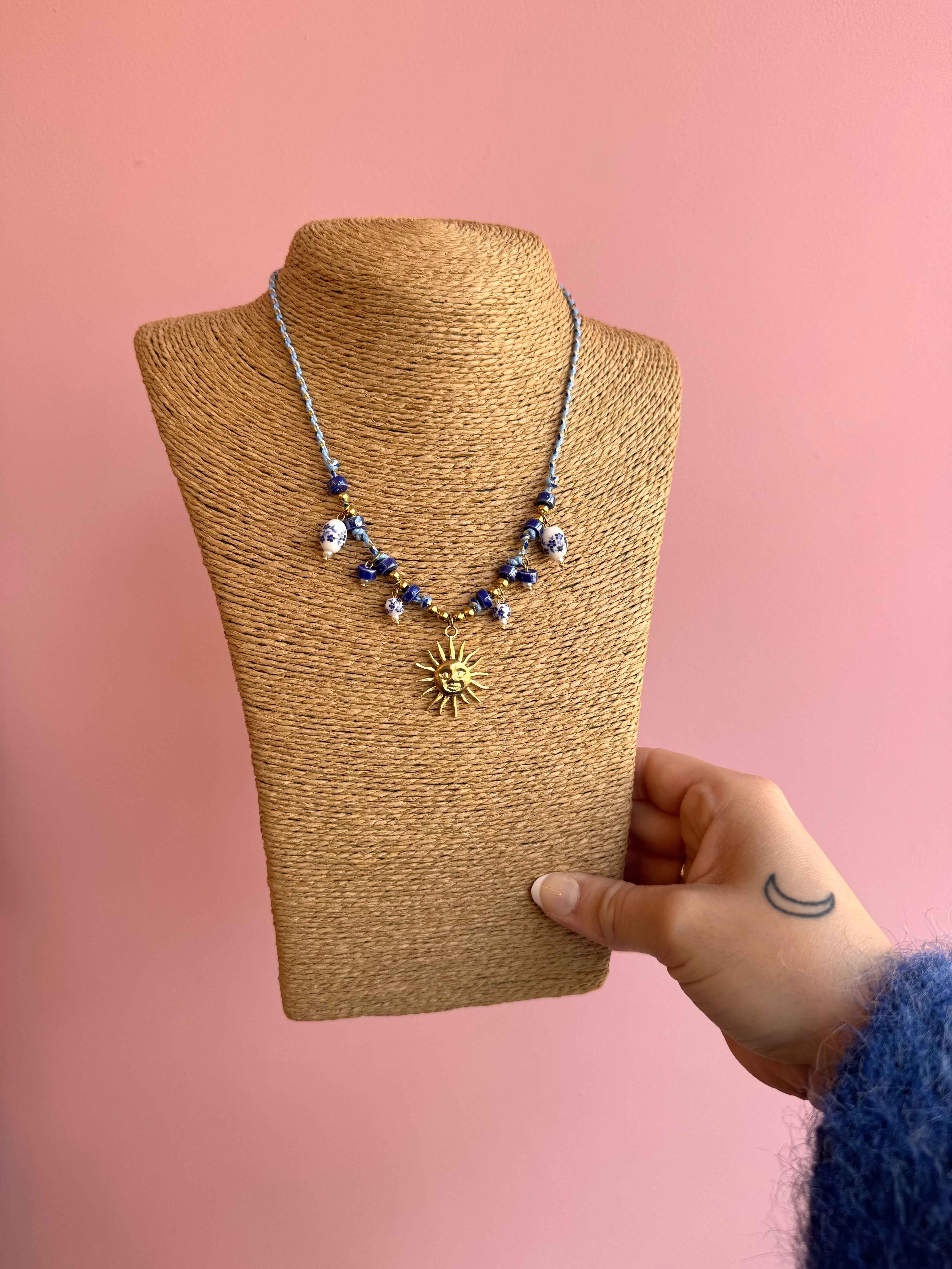 COLLIER BLEU SOLEIL