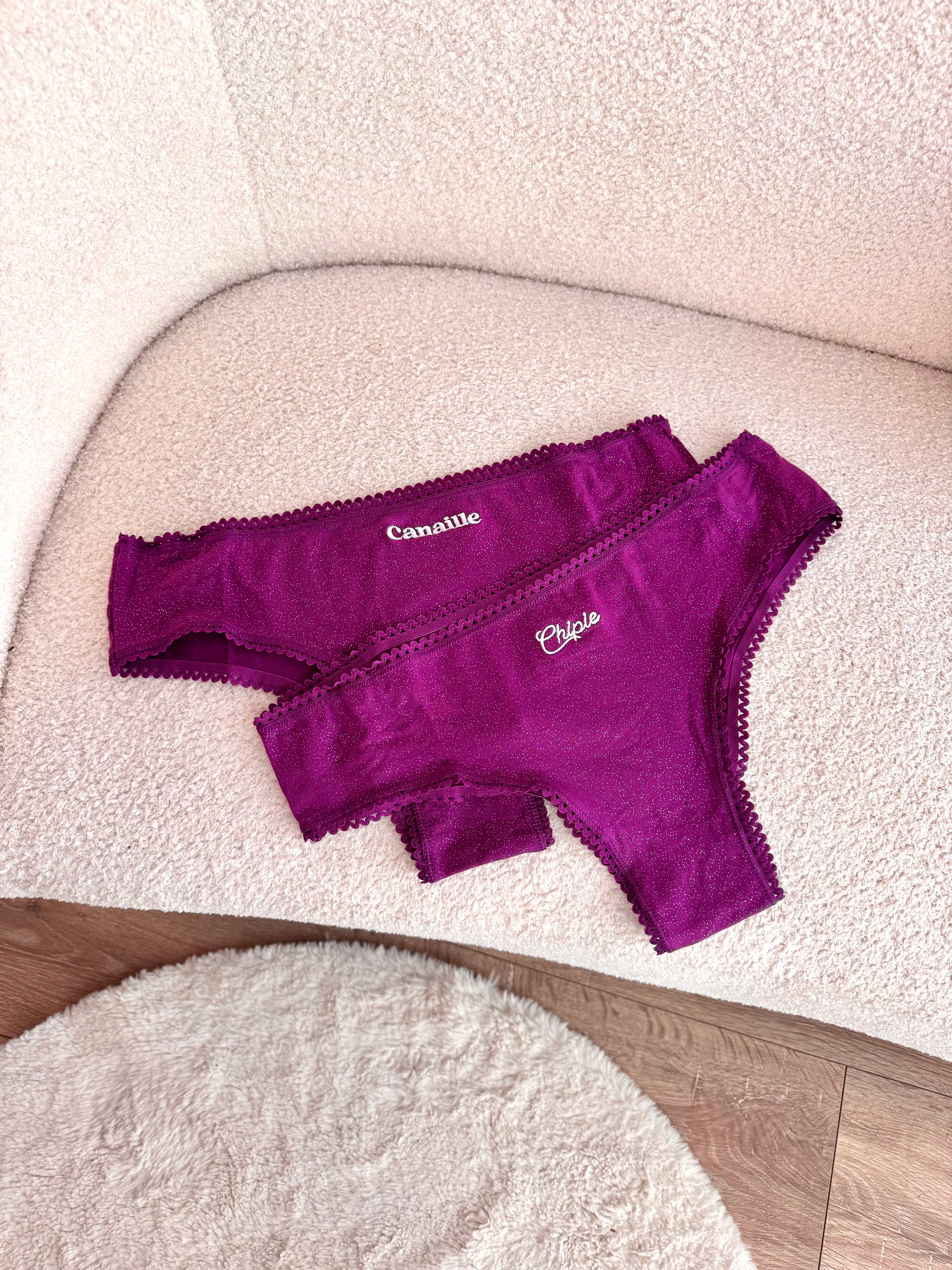 CULOTTE À PAILLETTES PERSONNALISÉE