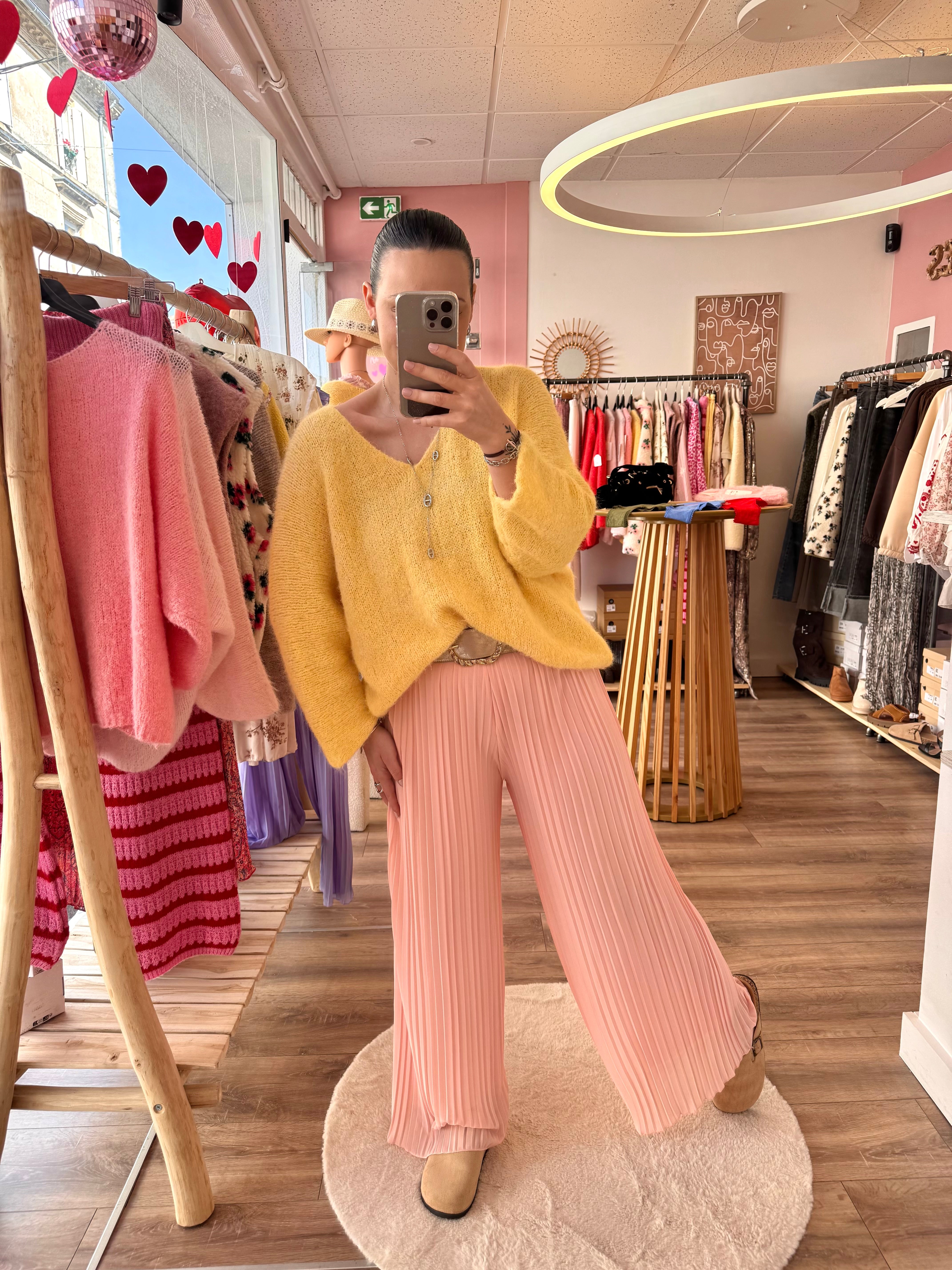 PANTALON LOLA ROSE CLAIR