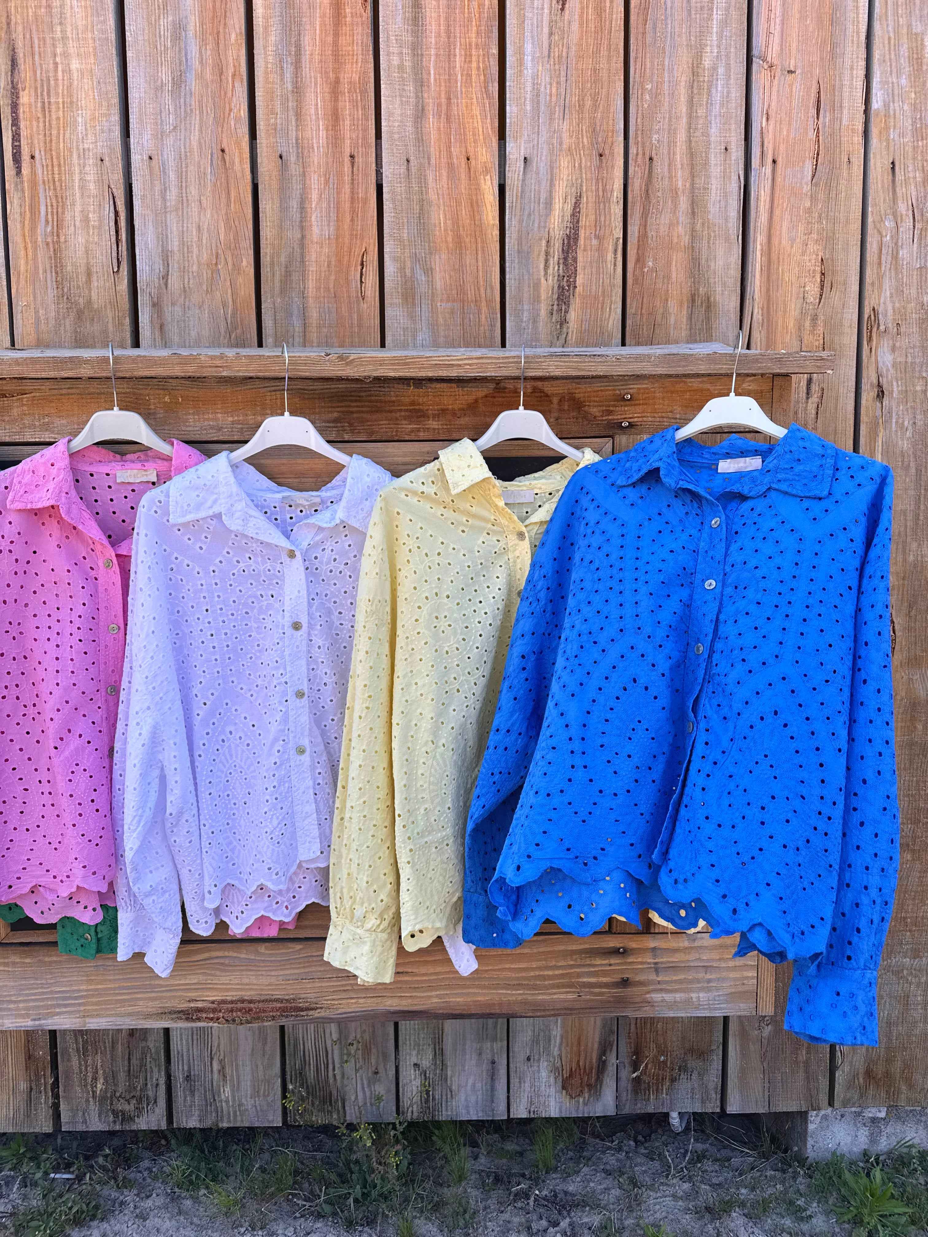 BLOUSE BRODERIE ANGLAISE