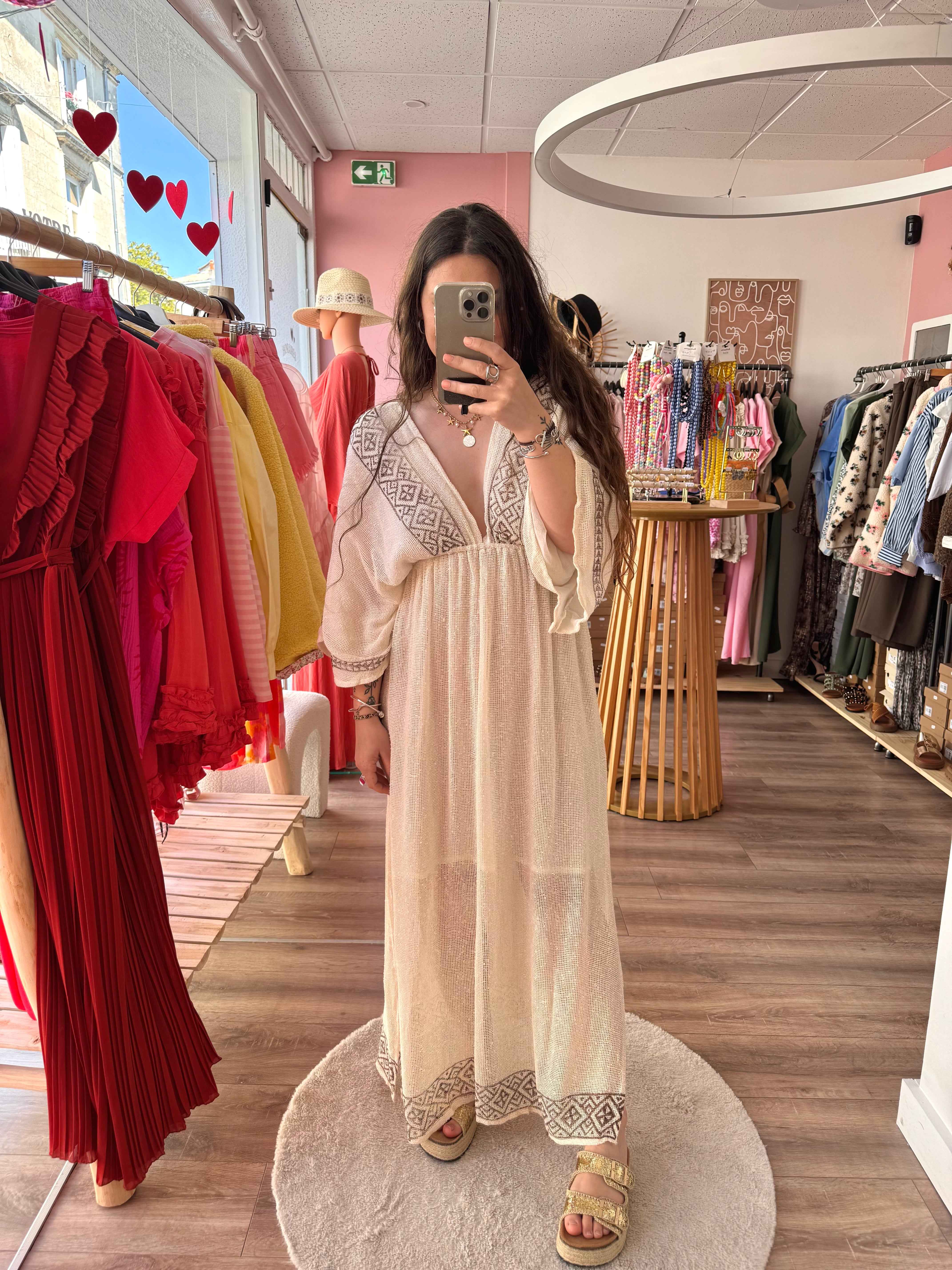 ROBE PLAGE BOHÈME