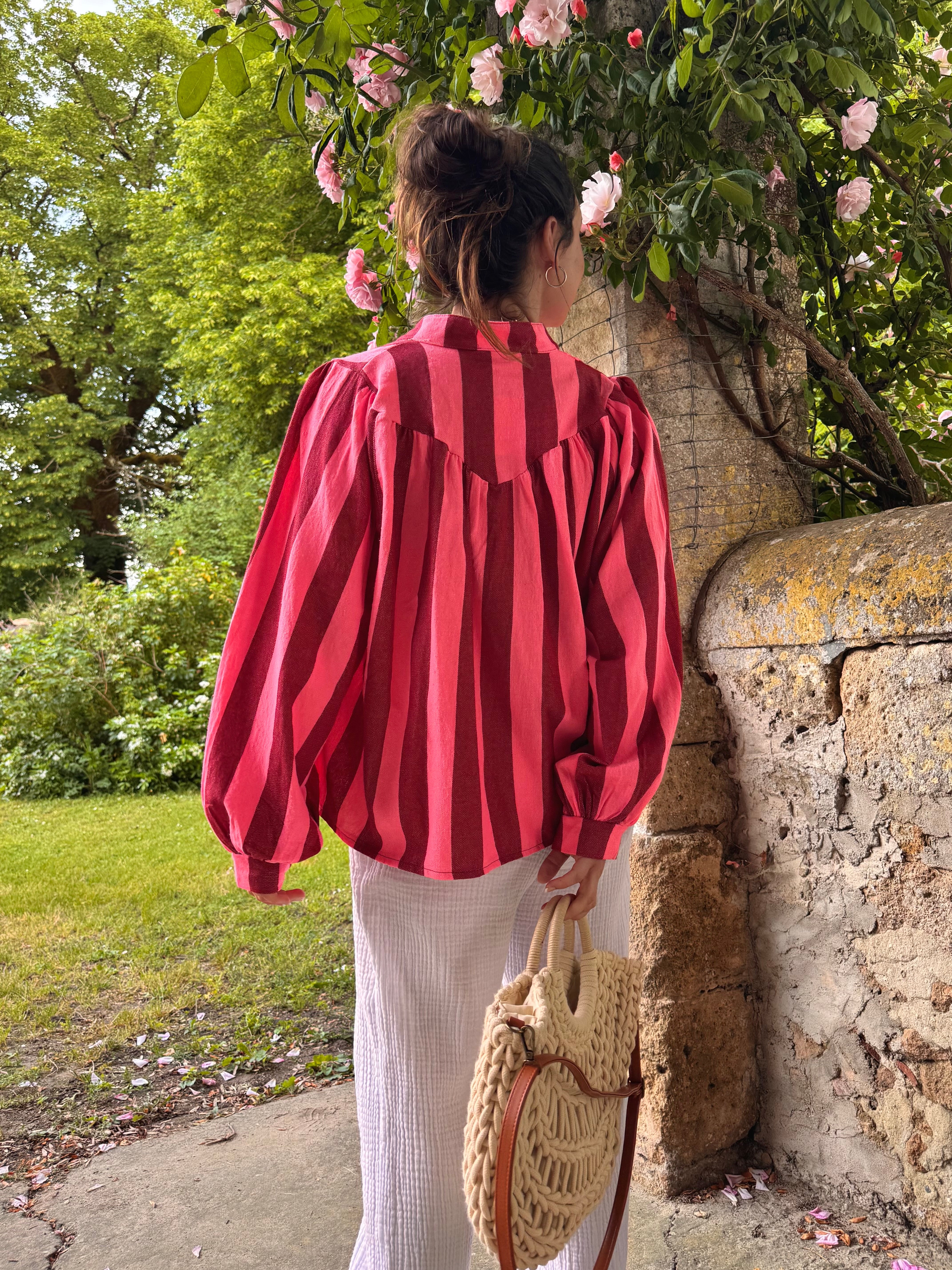 BLOUSE PROVENCE ROSE
