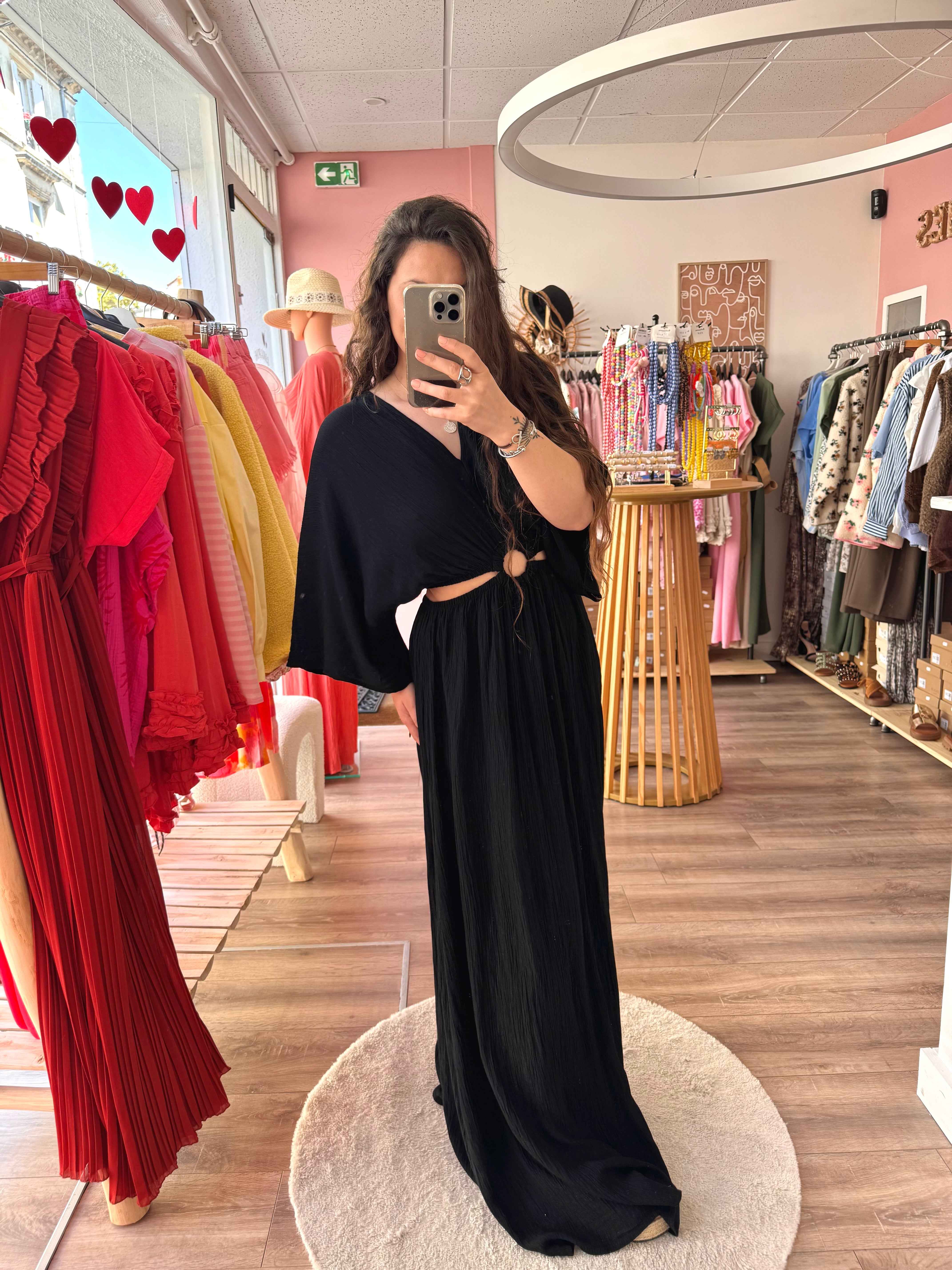 ROBE LONGUE NOIRE