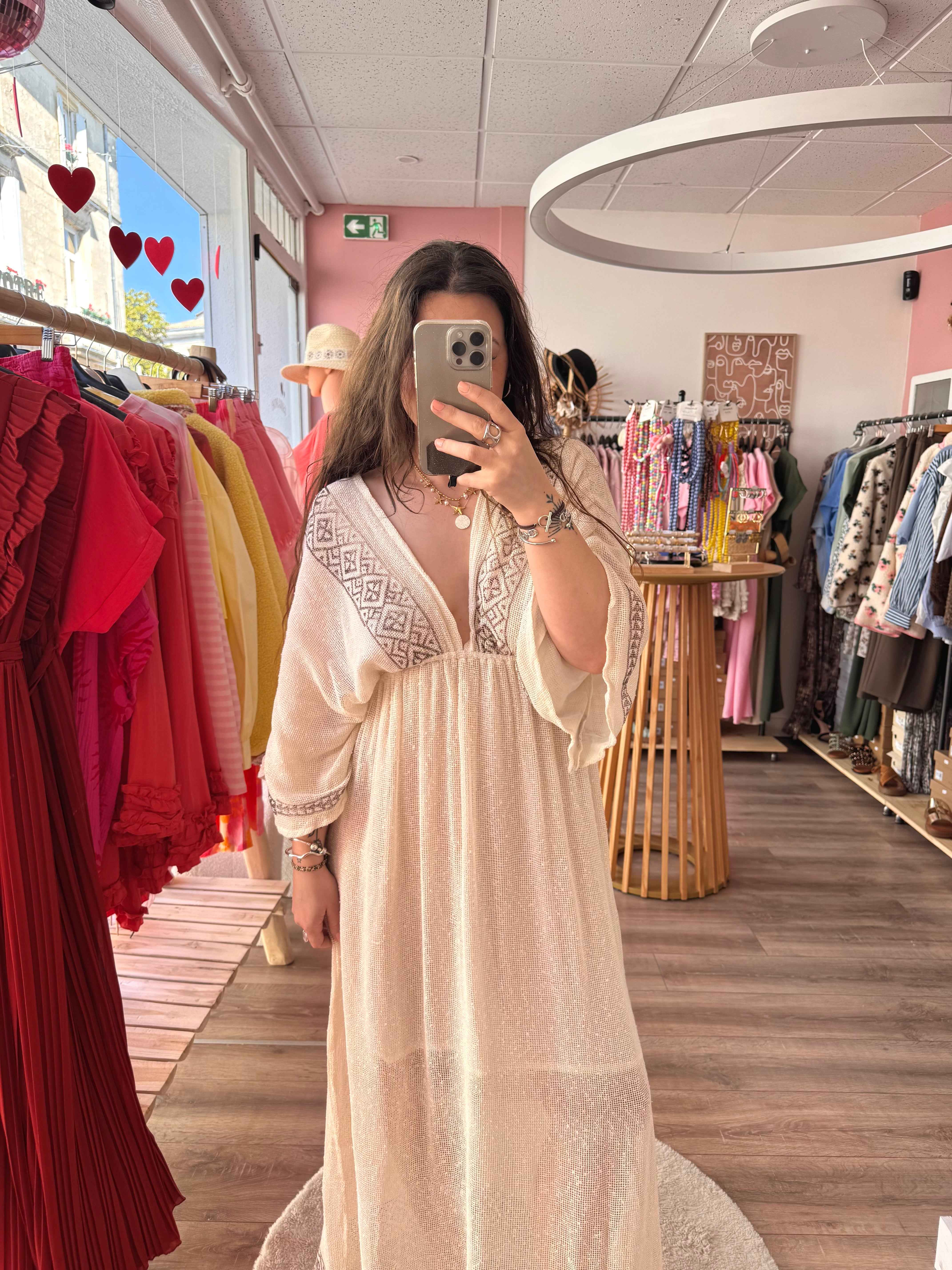 ROBE PLAGE BOHÈME