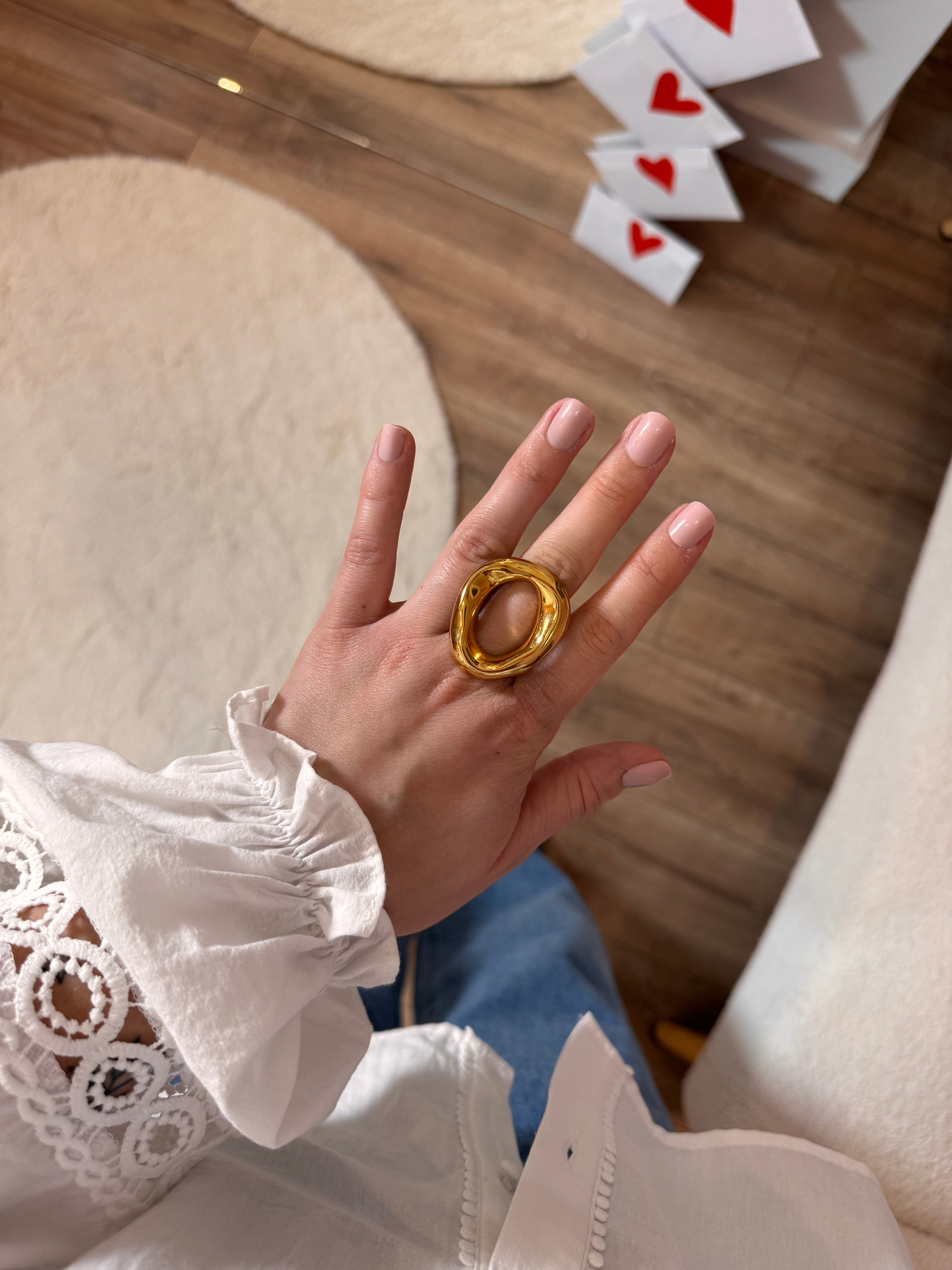 BAGUE LINA DORÉ