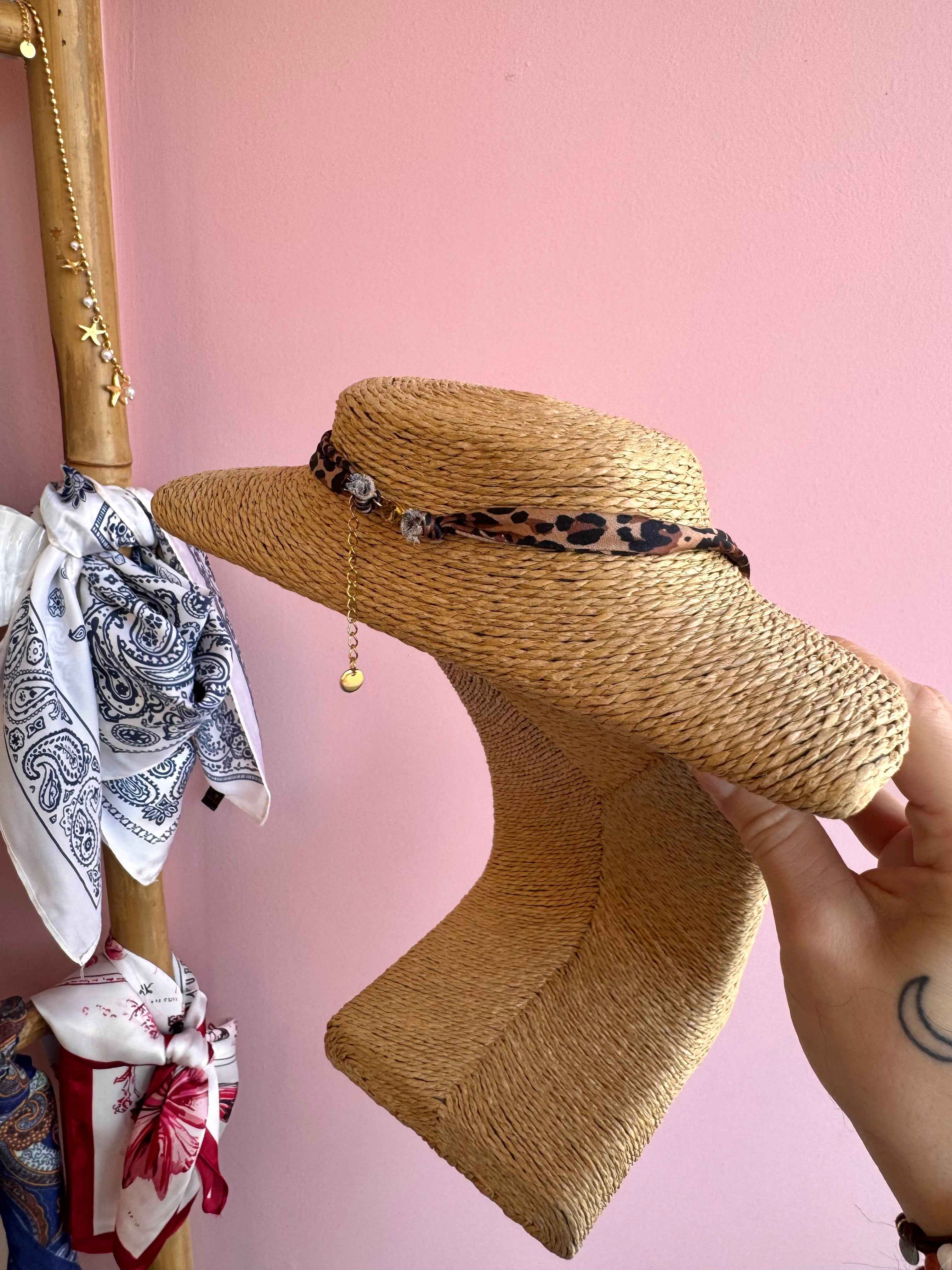 COLLIER LEOPARD CŒUR