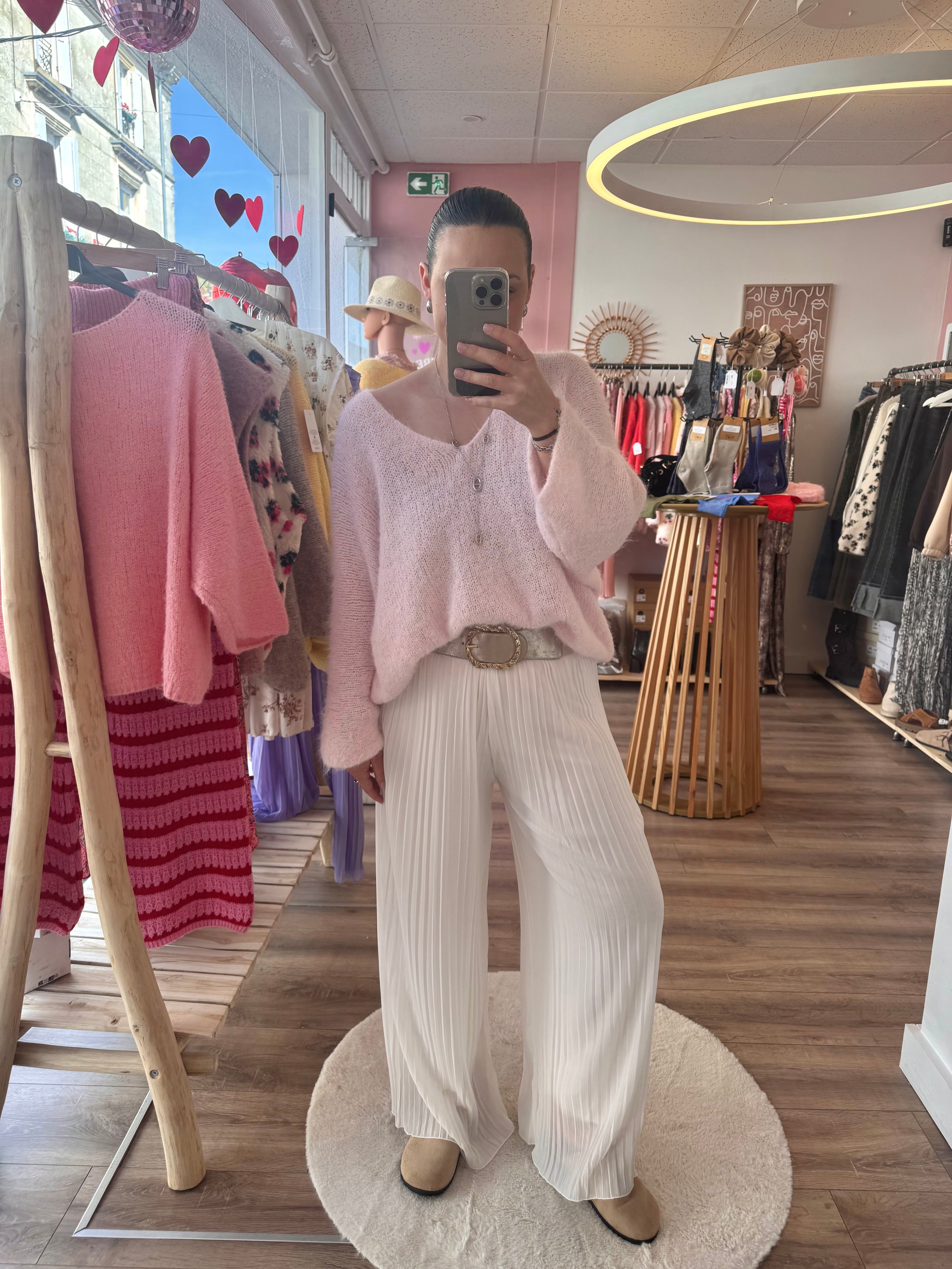 PANTALON LOLA BLANC