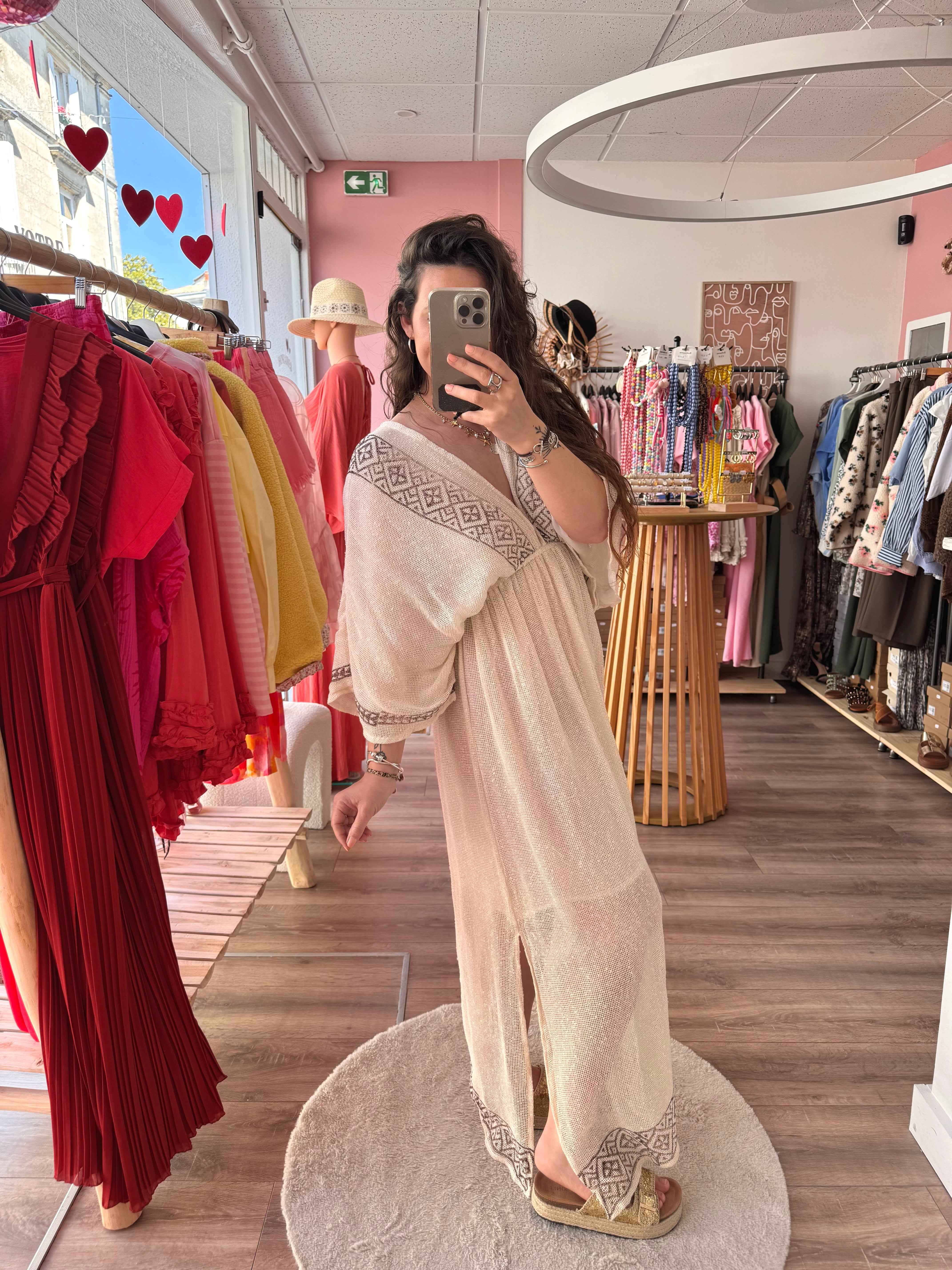 ROBE PLAGE BOHÈME