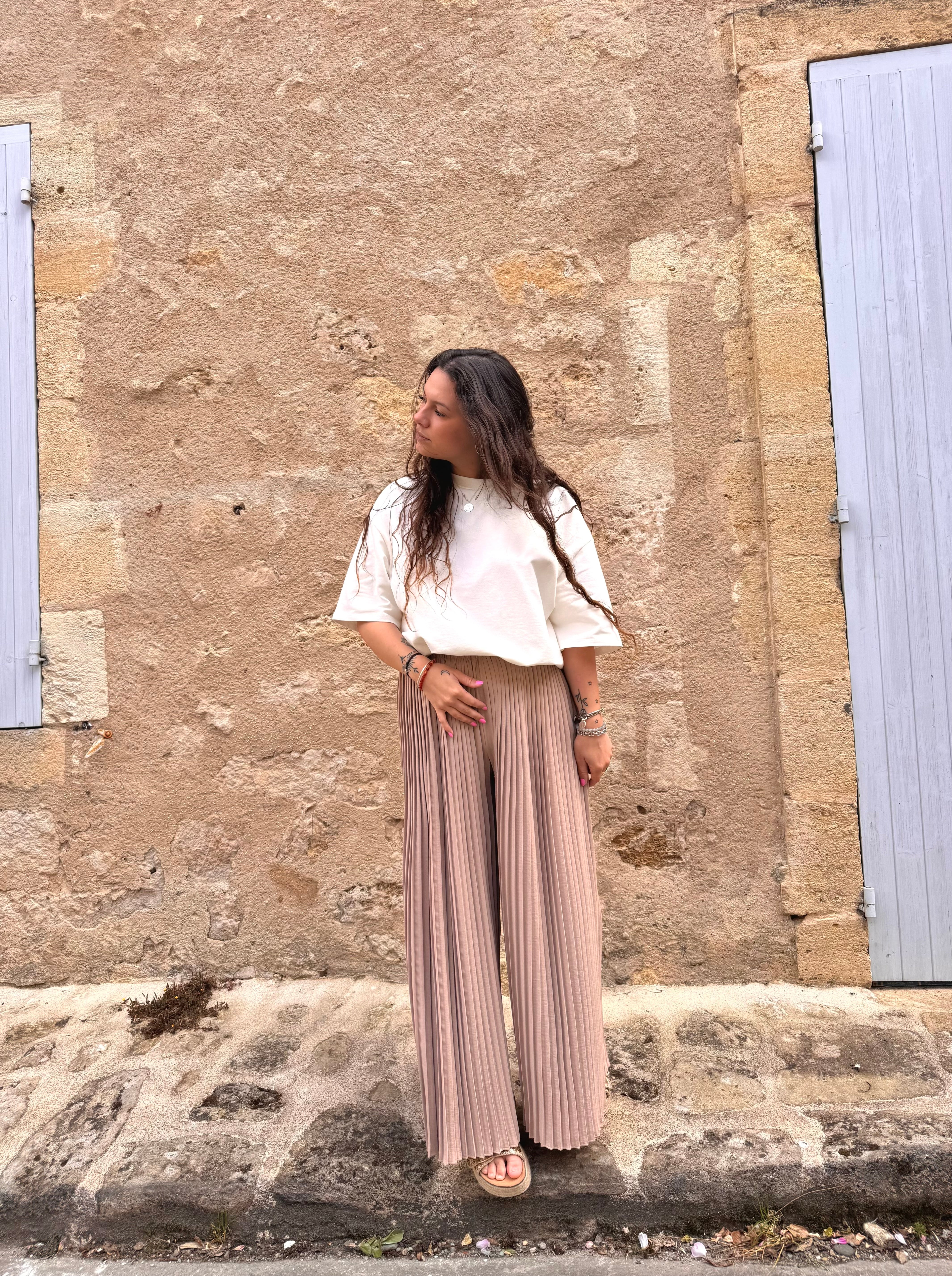 PANTALON VICTOIRE BEIGE