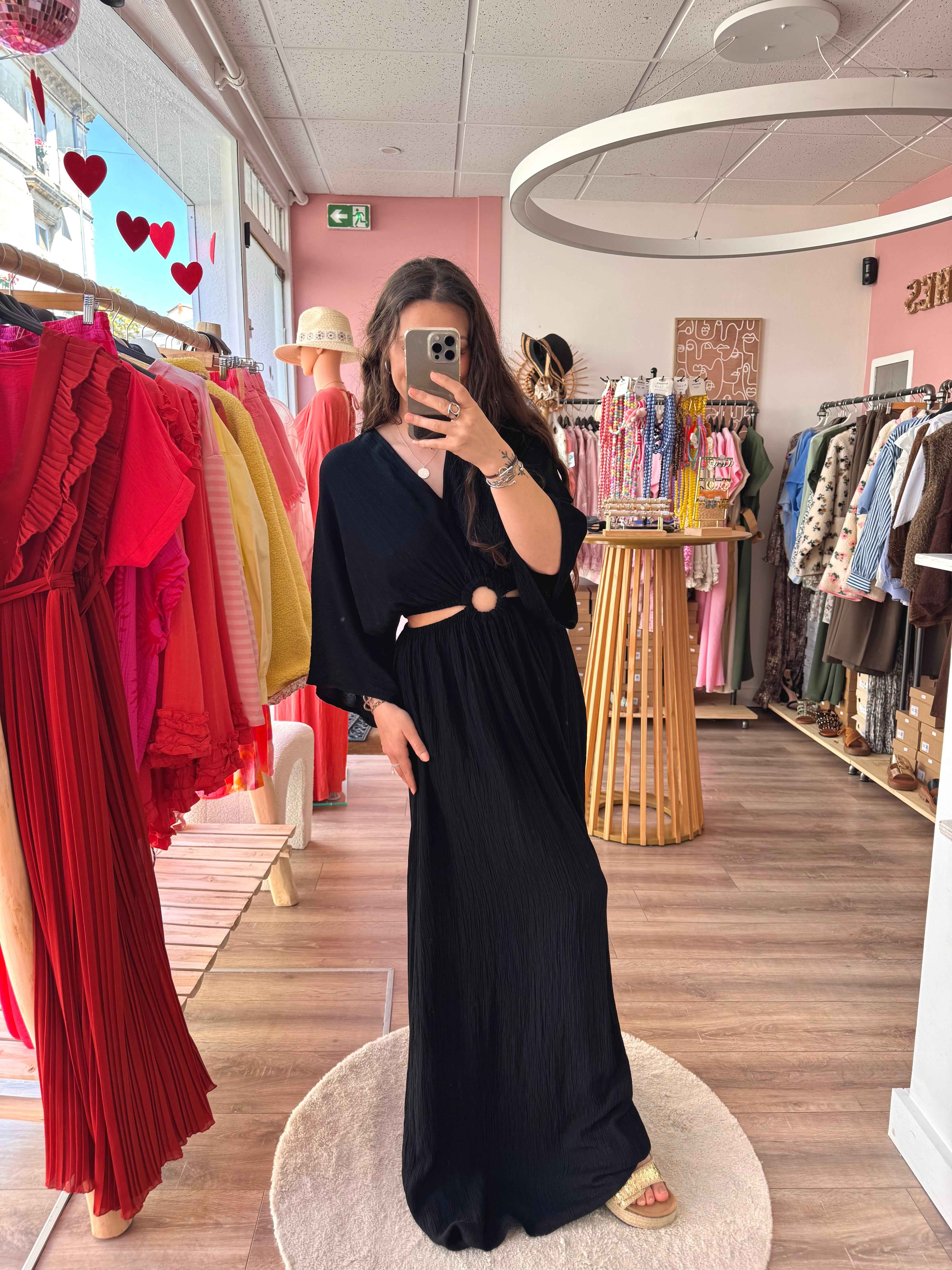 ROBE LONGUE NOIRE