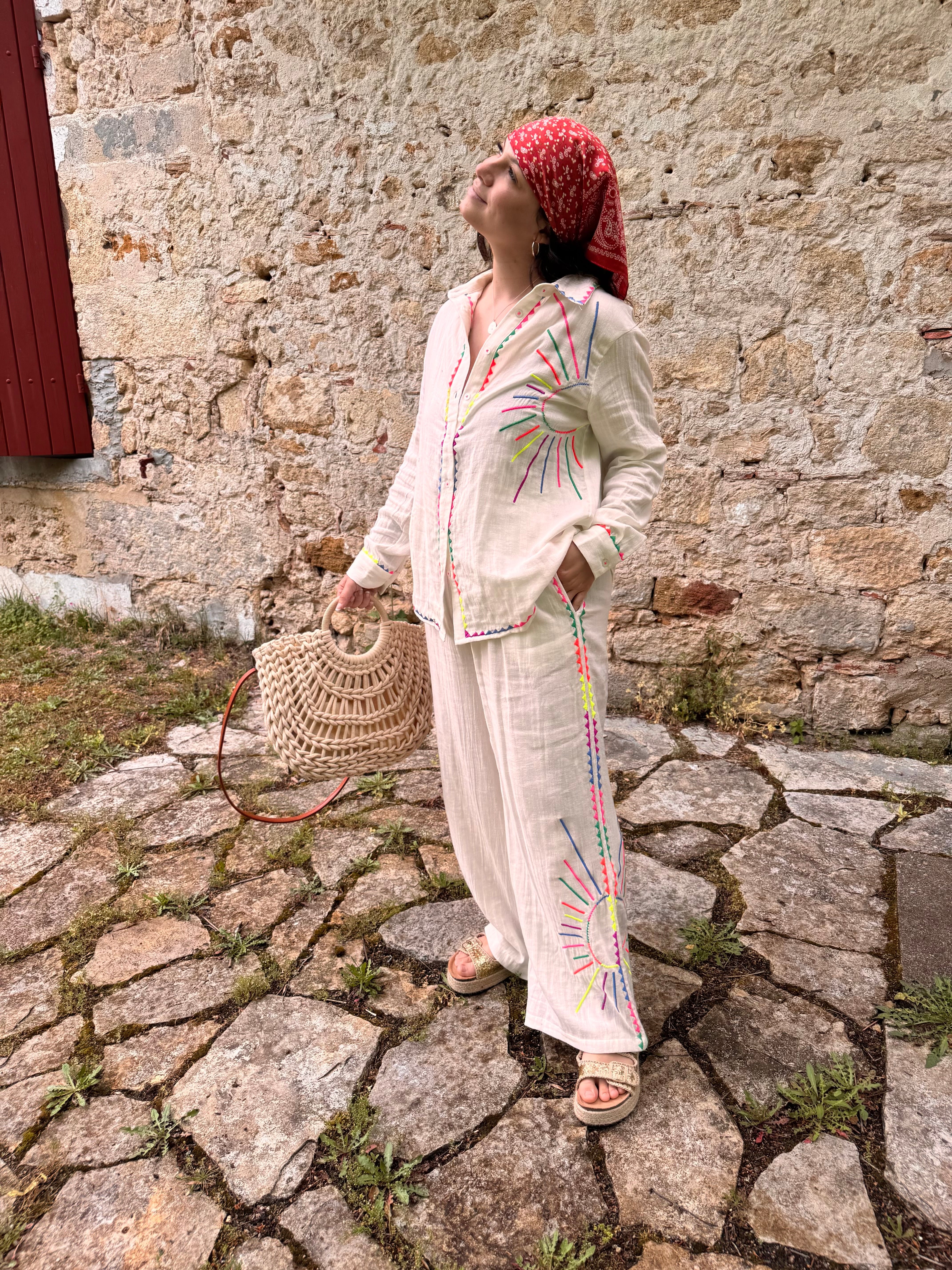 ENSEMBLE SOLEIL MULTICOLORE