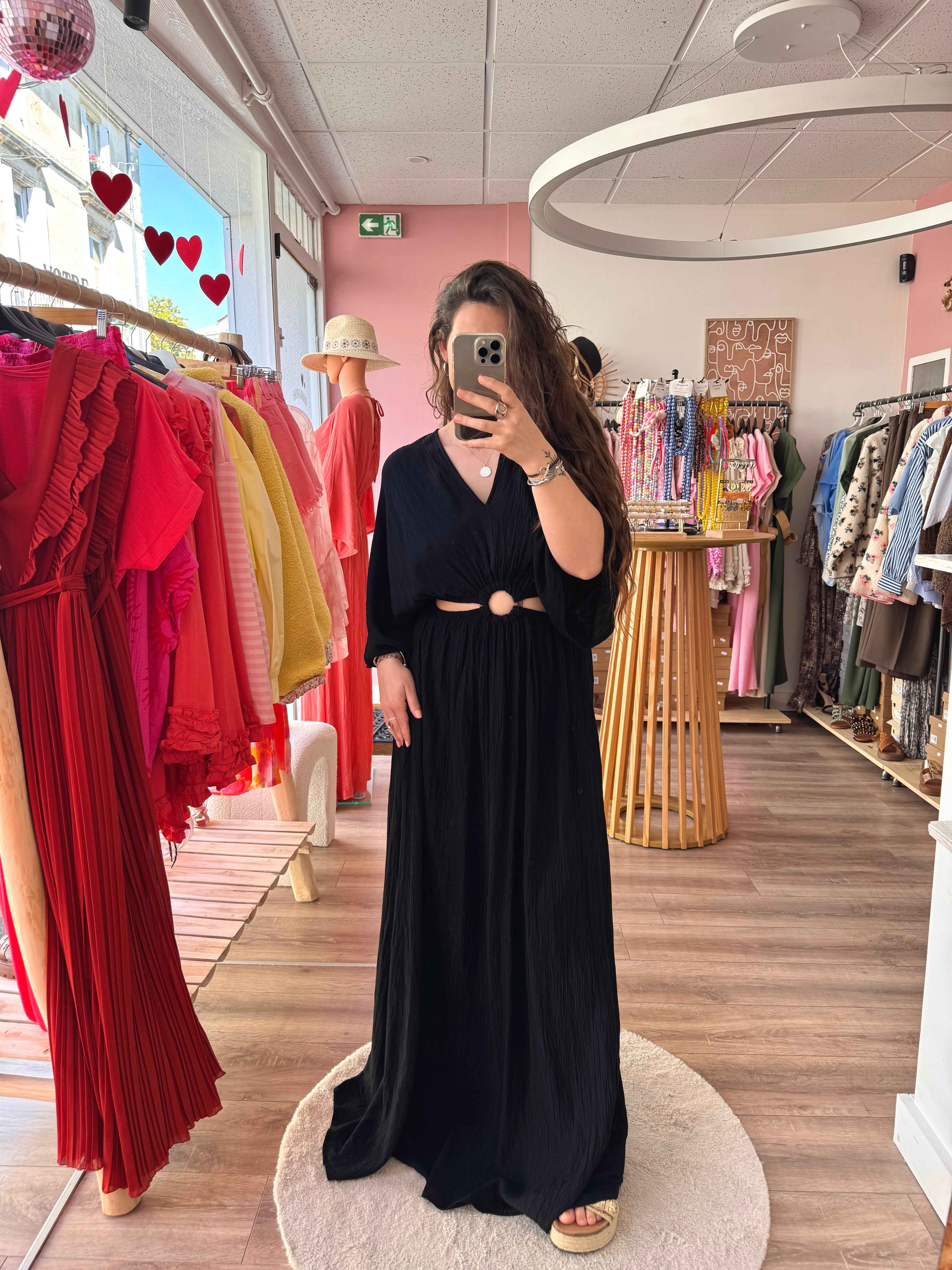 ROBE LONGUE NOIRE