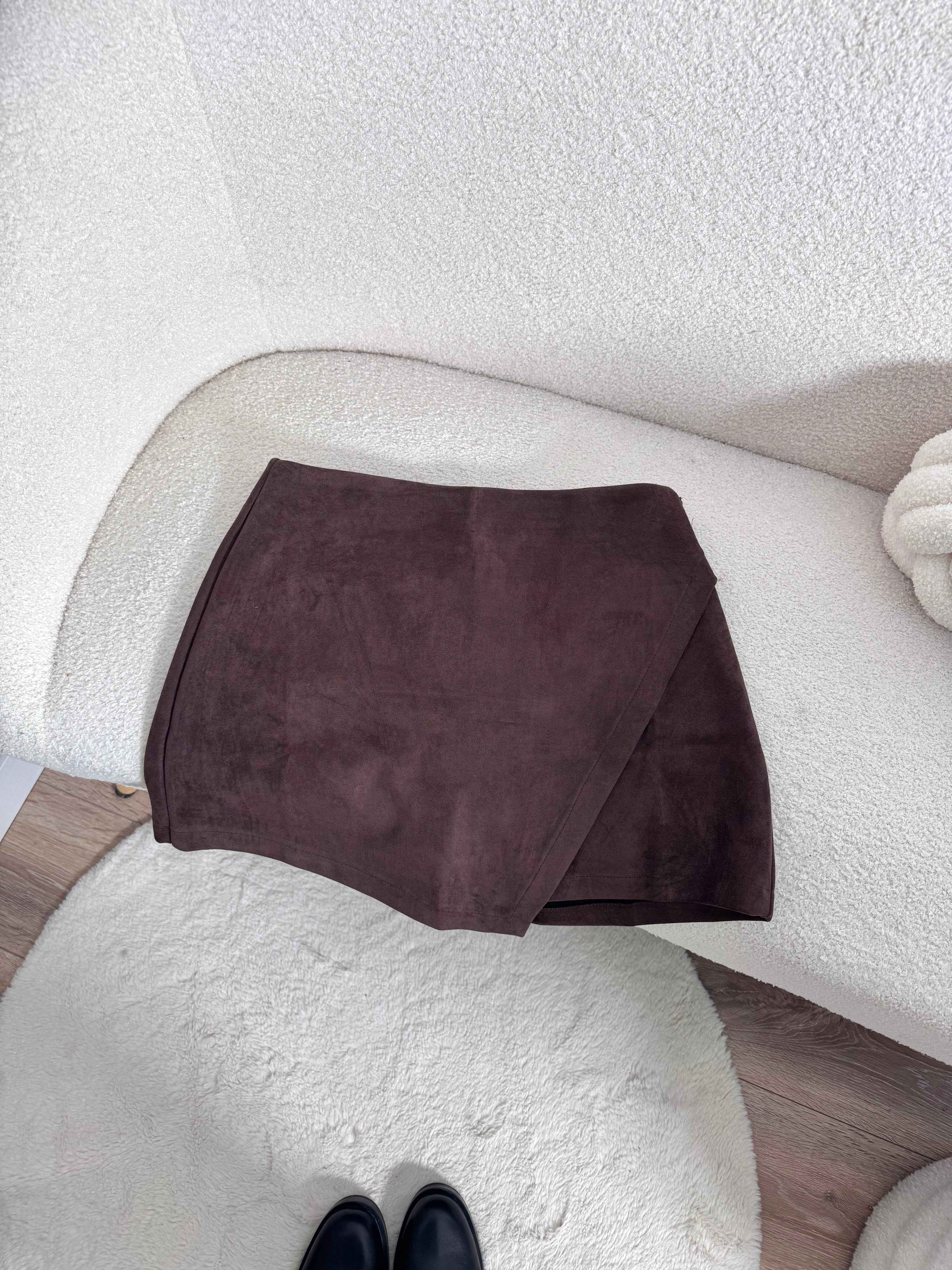 JUPE/SHORT CHOCOLAT