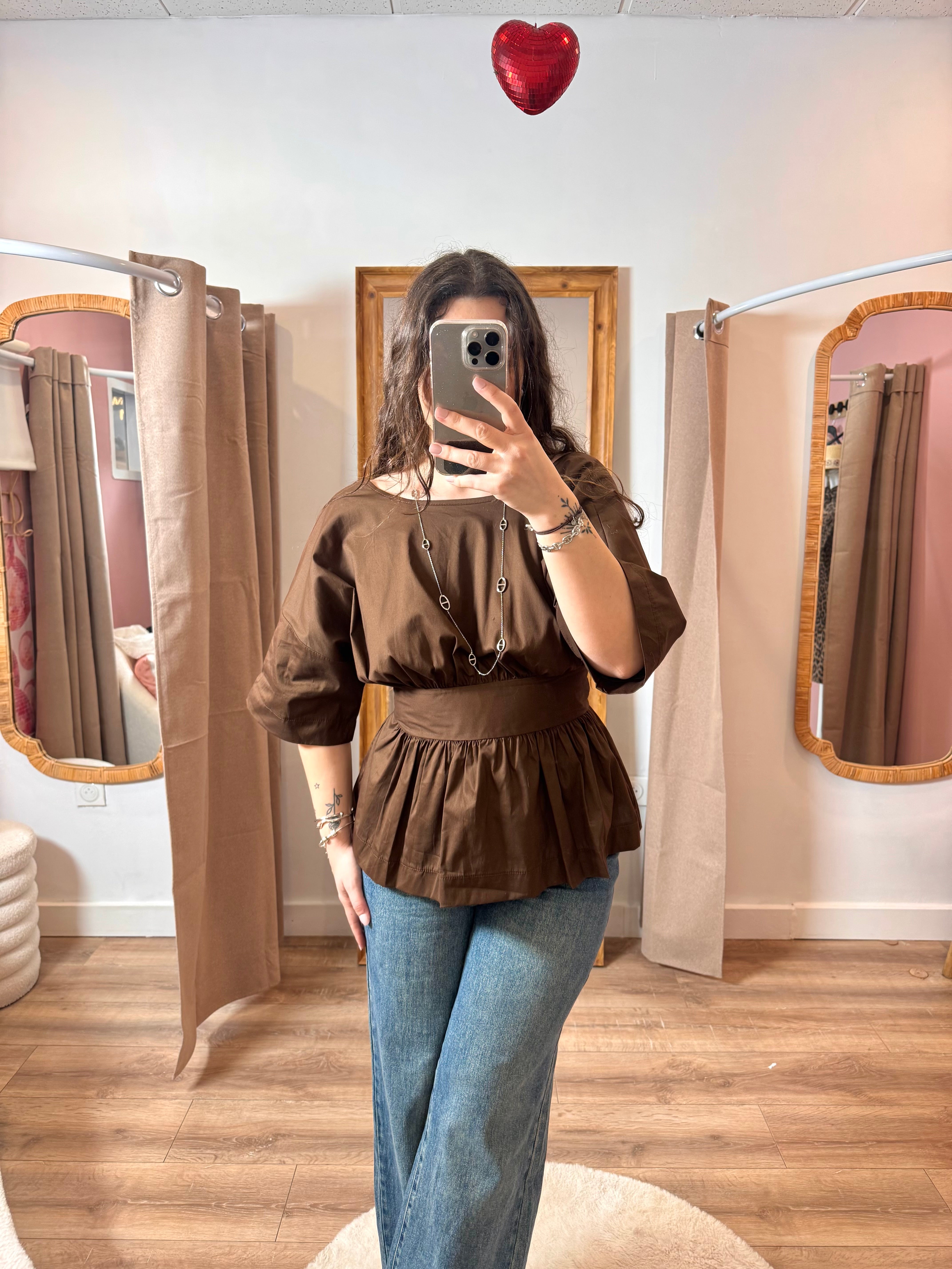 BLOUSE DOS NU CHOCO