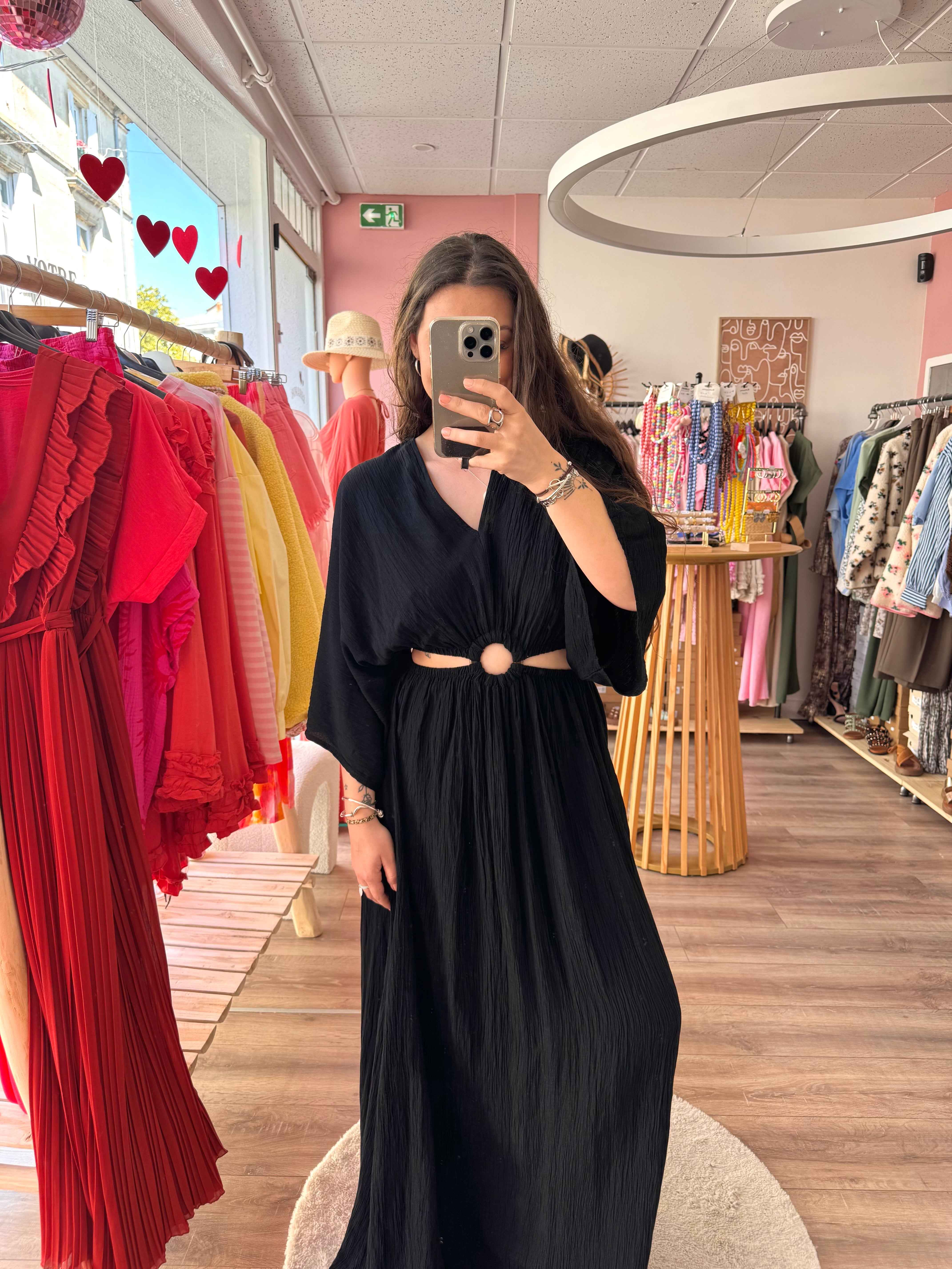 ROBE LONGUE NOIRE