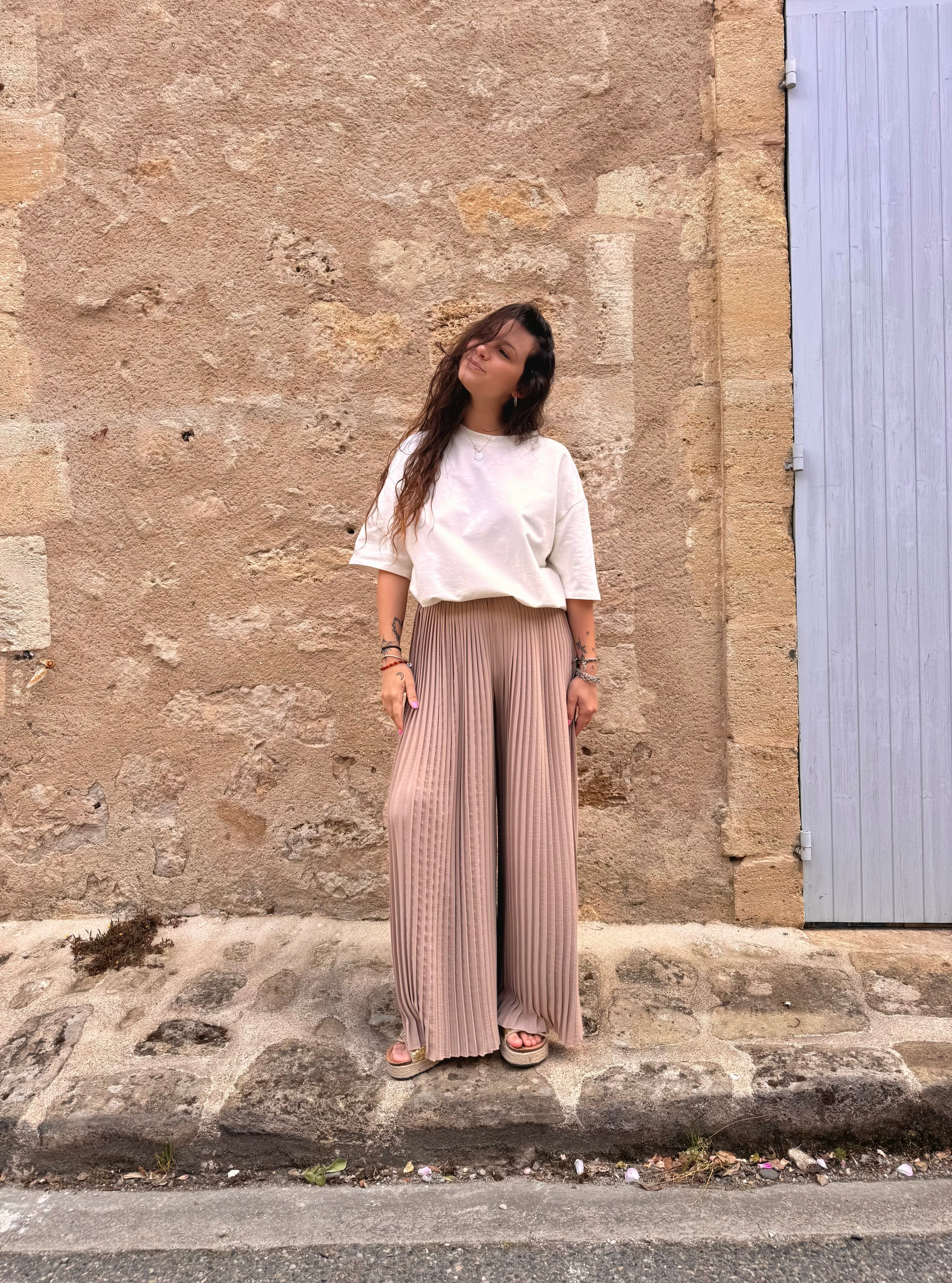 PANTALON VICTOIRE BEIGE