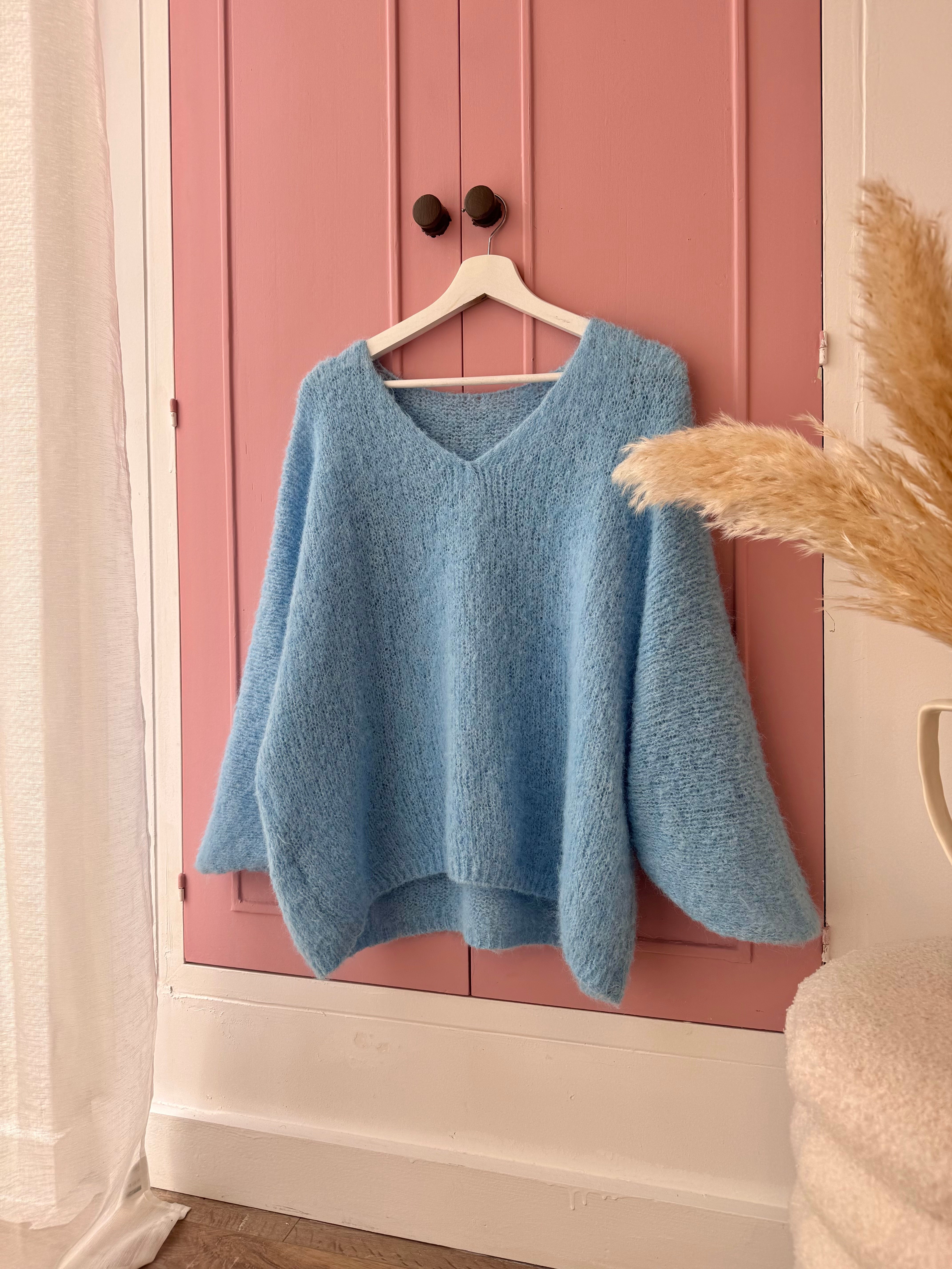 PULL ARIA BLEU CLAIR