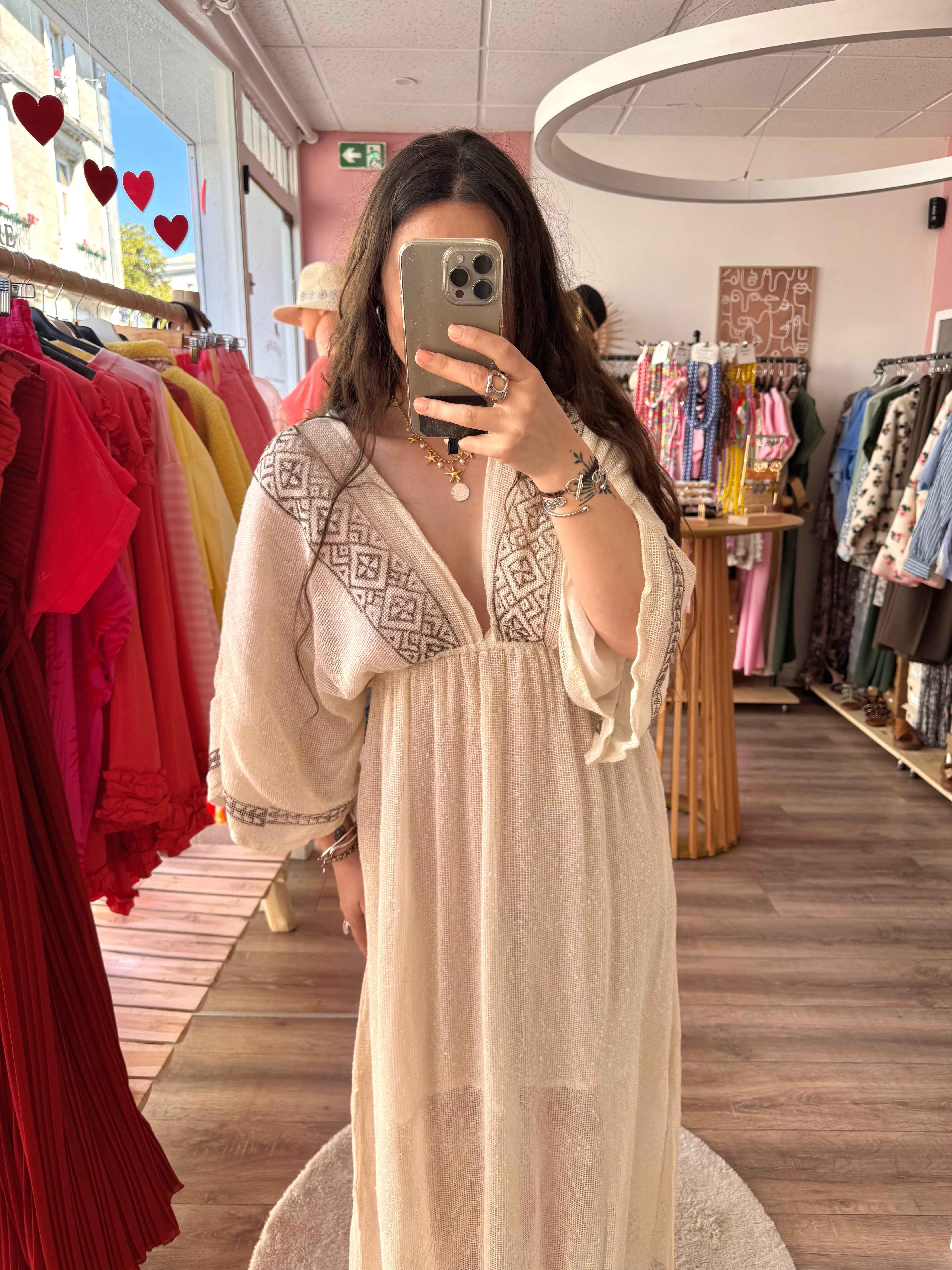 ROBE PLAGE BOHÈME